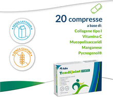 Carica l'immagine nel visualizzatore di Gallery, Fidia Farmaceutici TendiJoint FORTE - 20 Compresse, Integratore Alimentare Senza Glutine e Lattosio