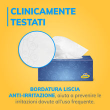 Carica l'immagine nel visualizzatore di Gallery, Foxy Mega | Fazzoletti in scatola | 8 Box da 200 fazzoletti 2 veli | 4 colori assortiti | Carta 100% certificata FSC® | 
