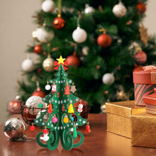 Carica l'immagine nel visualizzatore di Gallery, LEMESO Calendario Avvento 2026 Albero di Natale da Tavolo Piccolo Albero di Natale in Legno Calendario dell'Avvento con 