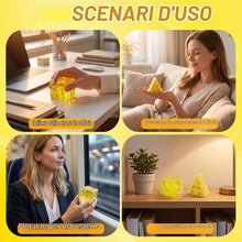 Carica l'immagine nel visualizzatore di Gallery, 2PCS Cheese Squishy Square,Giocattolo Formaggio,Anti stress Squeeze Toy