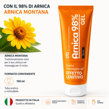 Carica l'immagine nel visualizzatore di Gallery, Sanavita - Arnica Gel Forte 98% Crema effetto Lenitivo, 150ml