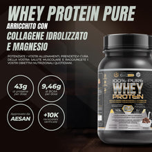 Carica l'immagine nel visualizzatore di Gallery, Whey Protein | Proteina Whey pura con Collagene + Magnesio | Migliora i tuoi allenamenti | Protegge e aumenta la massa m