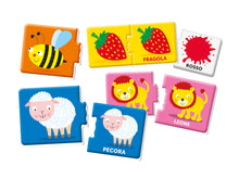 Carica l&#39;immagine nel visualizzatore di Gallery, Clementoni - Sapientino Montessori Le Mie Prime 100 Parole, Gioco Educativo Bambini 1-3 Anni con 54 Puzzle a Incastro per Imparare Nuovi Vocaboli, Made in Italy, Lingua Italiana, 16851