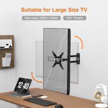 Carica l'immagine nel visualizzatore di Gallery, GRIFEMA GB1008-2 Supporto TV Parete per 13-43”, Staffa TV Muro Girevole Inclinabile Estensibile Universale, Fino a 20 kg, Max VESA 200x200mm Porta TV da Parete