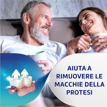 Carica l'immagine nel visualizzatore di Gallery, POLIDENT - Detergente antibatterico per protesi dentali complete o parziali - Azione 4 in 1 - Elimina il 99,9% dei batte