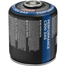 Carica l'immagine nel visualizzatore di Gallery, Coleman C300 Performance Cartuccia a Gas | Utilizzabile Fino a −15 °C | Cartuccia con valvola a Vite | Compatibile con f