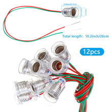 Carica l'immagine nel visualizzatore di Gallery, 12 Pezzi Portalampade E10 Candela Lampade Base Presa per Lampadario