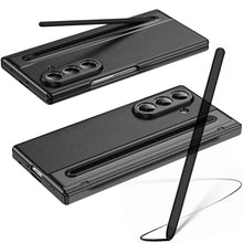 Carica l'immagine nel visualizzatore di Gallery, Custodia per Galaxy Z Fold 8 Ultra con penna stilo, lo schermo + slot per S Pen, cover in pelle per Samsung Galaxy Z Fol