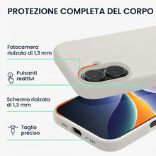 Carica l'immagine nel visualizzatore di Gallery, kwmobile Cover per iPhone 17 Custodia - Back Case per Smartphone in Silicone TPU - Protezione Gommata - bianco