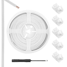 Carica l'immagine nel visualizzatore di Gallery, Kit di Connettori a Monocolore Striscia LED 2 Pin 8mm