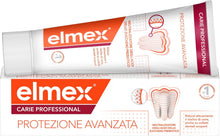 Carica l'immagine nel visualizzatore di Gallery, Dentifricio elmex® Carie Professional Protezione Avanzata 75ml | Protegge i Denti dagli Acidi dello Zucchero | Alta Protezione contro la Carie** | Denti più forti | Aiuta a Mantenere Sano il pH