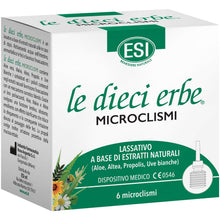 Carica l'immagine nel visualizzatore di Gallery, Le Dieci Erbe Microclismi ESI 6 Pezzi