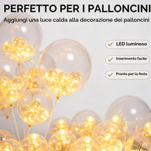 Carica l'immagine nel visualizzatore di Gallery, 50 pcs Mini LED Palloncini Luci Palloncino rotondo a LED Palloncini Luci Led Lanterne di Carta Matrimonio Compleanno Fes