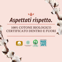 Carica l'immagine nel visualizzatore di Gallery, Organyc Assorbenti Post Parto per Ospedale – Primi Giorni Dopo il Parto, Ripiegati – 12 Pezzi – in 100% Cotone Biologico