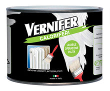 Carica l'immagine nel visualizzatore di Gallery, AREXONS 4906 VERNIFER Caloriferi, Bianco Satinato, Prodotto Verniciante 500 ml, Vernice a Smalto Pronta all'Uso, Per Cal