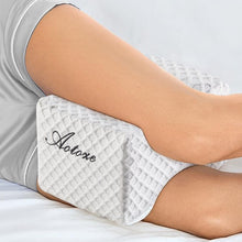 Carica l'immagine nel visualizzatore di Gallery, AOTOZE Cuscino ortopedico per gambe per chi dorme sul fianco, in memory foam, ergonomico, per ginocchia, 25 x 20 x 16 cm