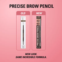 Carica l'immagine nel visualizzatore di Gallery, Revolution, Precise Brow Pencil, matita per sopracciglia a doppia estremità e pennello a rocchetto, punta fine, marrone 