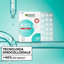 Carica l'immagine nel visualizzatore di Gallery, Garnier Pimple Patch Ultra Cerotti Idrocolloidali, Pure Active, 44 pezzi