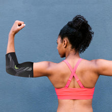 Carica l&#39;immagine nel visualizzatore di Gallery, NativoDex Gomitiera per Epicondilite e Tendinite, Tutore A Compressione Per Gomito, Fascia Gomito Palestra, Crossfit, Tennis, Golf (M)