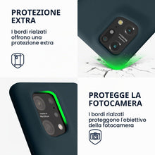 Carica l'immagine nel visualizzatore di Gallery, kwmobile Cover per Oppo Find X5 (5G) Custodia - Back Case per Smartphone in Silicone TPU - Protezione Gommata - ardesia 