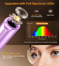 Carica l'immagine nel visualizzatore di Gallery, Gritin 2026 2a Gen Luce per Lettura LED Full Spectrum-Viola Polvere