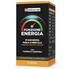 Carica l'immagine nel visualizzatore di Gallery, FUNZIONE ENERGIA, Integratore Stanchezza, 60 Cps, Made in Italy