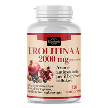 Carica l'immagine nel visualizzatore di Gallery, ElitesSentia Urolitina A Integratore: 120 Compresse Per Due Mesi Di Scorta -2000 mg Con Estratto Di Melograno, Juglans R