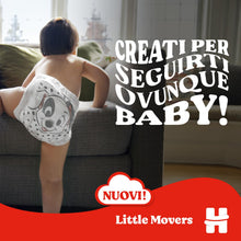 Carica l'immagine nel visualizzatore di Gallery, Huggies Little Movers, 168 Pannolini, Taglia 3 (4-9 Kg), Pacco Giga