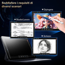 Carica l'immagine nel visualizzatore di Gallery, BAZO Penna Compatibile con iPad 2018-2025, Penna per iPad Palm Rejection, Ricarica rapida, Sensibilità All'inclinazione, per ipad 11 A16/10/9/8/7/6,Pro 11/12.9,Air 3/4/5/M2/M3,Mini 5/6. bs