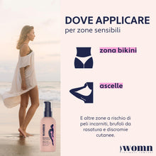Carica l'immagine nel visualizzatore di Gallery, womn Siero Anti-Peli Incarniti, Brufoli Rasatura &amp; Macchie Pigmentarie 50ml