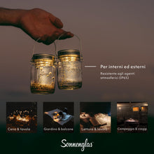 Carica l'immagine nel visualizzatore di Gallery, SONNENGLAS® Lanterna Solare Mini (250ml · incl. luce solare SOMO)