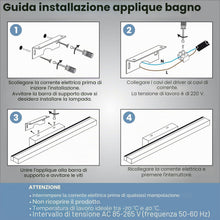 Carica l'immagine nel visualizzatore di Gallery, LED ATOMANT Applique LED Cromado Bagno 40cm 10W Bianco Freddo 1000lm