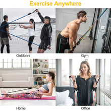 Carica l'immagine nel visualizzatore di Gallery, JATEKA Elastici Fitness Elastico Palestra Bande Elastiche Fitness Set Fasce di Resistenza Estensori per Pettorali Uomo p
