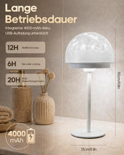 Carica l'immagine nel visualizzatore di Gallery, Lampada da doccia impermeabile IP54, a batteria, con proiettore a 16 colori