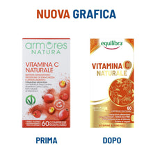 Carica l'immagine nel visualizzatore di Gallery, Equilibra Vitamina C Masticabile, Naturale, 60 Compresse, Aroma Arancia