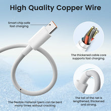Carica l'immagine nel visualizzatore di Gallery, 2 Pezzi 120W Cavo USB Type-C (1M+2M) per Xiaomi Mi14 14 Ultra 13 Pro 12 12T 11,6A Cavi USB C Ricarica Rapida per Redmi K