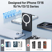 Carica l'immagine nel visualizzatore di Gallery, AOGUERBE PowerBank per MagSafe, 10000mAh Power Bank Magnetico per iPhone