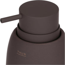 Carica l'immagine nel visualizzatore di Gallery, THUN - Dispenser sapone in stoneware Iconic Elegance - Gres.; Dispenser: ABS; PP., 8,5x8,5x14,3