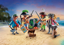 Carica l'immagine nel visualizzatore di Gallery, PLAYMOBIL Pirates 71533 MyFigures: Pirati, Montaggio Creativo di Personaggi Pirati Personalizzati, Incluso Mappa del Tes