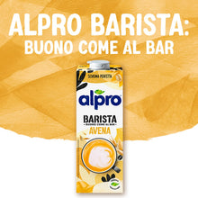 Carica l'immagine nel visualizzatore di Gallery, ALPRO BARISTA, bevanda all'AVENA, 100% vegetali, ideale con il caffè (8 confezioni x 1 Litro)