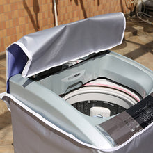 Carica l'immagine nel visualizzatore di Gallery, DERCLIVE Copertura portatile della lavatrice impermeabile resistente ai raggi UV del carico superiore della rondella della copertura