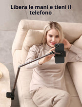 Carica l'immagine nel visualizzatore di Gallery, JSAUX Supporto per telefono per scrivania e letto, supporto flessibile per telefono universale 360 pigro lungo braccio m