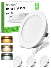 Carica l'immagine nel visualizzatore di Gallery, ALUSSO 6 x Faretto LED da Incasso 12-24V Downlight IP44