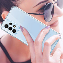 Carica l'immagine nel visualizzatore di Gallery, iVoler Cover per Samsung Galaxy A23 5G, Antiurto Custodia con Paraurti in TPU Morbido e 3 Pezzi Pellicola Vetro Temperat