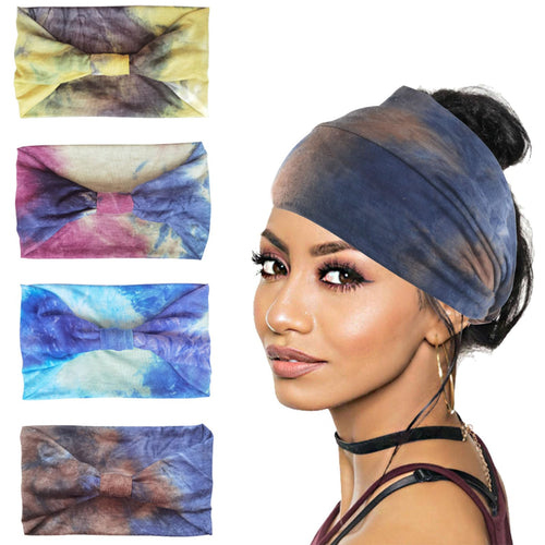 SSKHE 4 fasce alla moda, colorate per donne, morbide e sportive