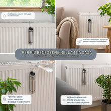 Carica l'immagine nel visualizzatore di Gallery, COM-FOUR® 2x umidificatore d'aria in acciaio inossidabile, evaporatore