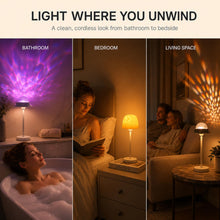 Carica l'immagine nel visualizzatore di Gallery, Lampada da doccia impermeabile, proiettore cielo stellato per bagno spa