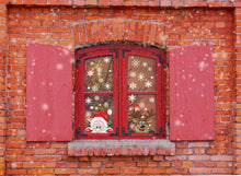 Carica l'immagine nel visualizzatore di Gallery, DERAYEE Adesivi per Finestre di Natale,6 Fogli Vetrofanie Natalizie Removibili,Renna Babbo Fiocchi di Neve Decorazioni per Casa