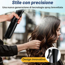 Carica l'immagine nel visualizzatore di Gallery, Spruzzino per Capelli 200 ml Spruzzino Nebulizzatore a Nebbia Continua Ultra Fine, Riutilizzabile con Design a Prova di 
