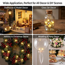 Carica l'immagine nel visualizzatore di Gallery, Mini luci a LED per casa delle bambole, 30 luci a LED, micro LED, mini luci per fai da te, luci in miniatura per vetrine